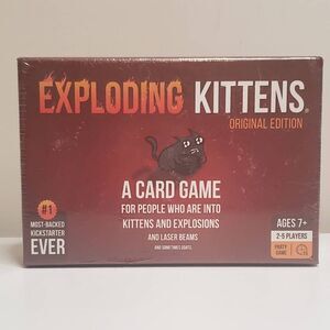 Exploding Kittens Card Game Original Edition Party Game Sealed‎ Family Night